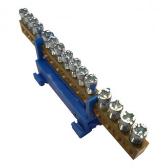 Mynd af Tengikubbur lóðréttur 15x16mm² Blár