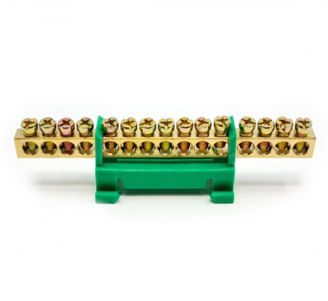 Mynd af Tengikubbur lóðréttur 15x16mm² Grænn