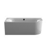 Mynd af Knief Fresh XS Corner R baðkar 1550x800x600mm Hvítur