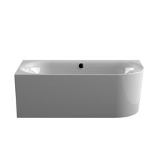 Mynd af Knief Fresh Corner R baðkar 1800x800x600mm Hvítur