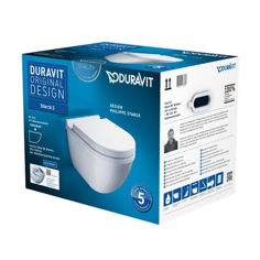 Mynd af Duravit Starck 3 Rimless salernissett