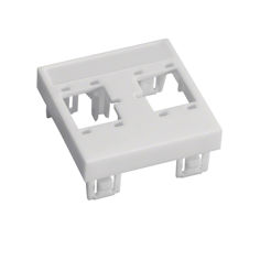 Mynd af Plata 2xRJ45 45x45mm fyrir gólfbox