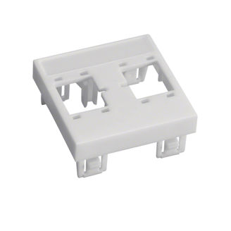Mynd af Plata 2xRJ45 45x45mm fyrir gólfbox