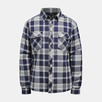Mynd af Jobman vatteruð flannel vinnuskyrta