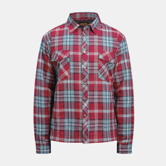 Mynd af Jobman vatteruð flannel vinnuskyrta