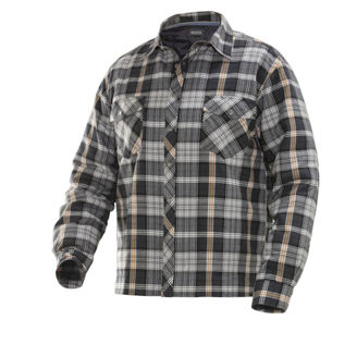 Mynd af Jobman vatteruð flannel vinnuskyrta