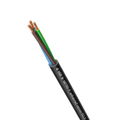 Mynd af Gúmmístrengur halogenfrír H07RN-F 3G 1,5mm² 