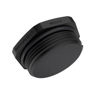 Mynd af Þéttinippill M40x1,5  2x1-4mmØ og 10x2-6mmØ
