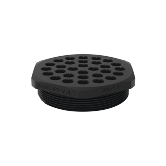 Mynd af Þéttinippill M40x1,5  2x1-4mmØ og 10x2-6mmØ