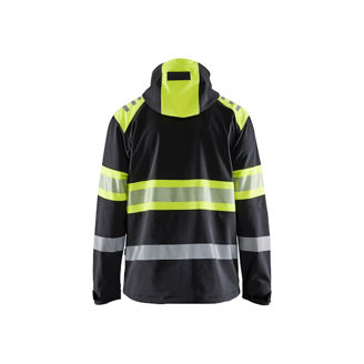 Mynd af BLÅKLÄDER Softshell jakki Hi-Vis