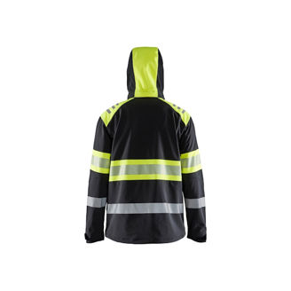 Mynd af BLÅKLÄDER Softshell jakki Hi-Vis