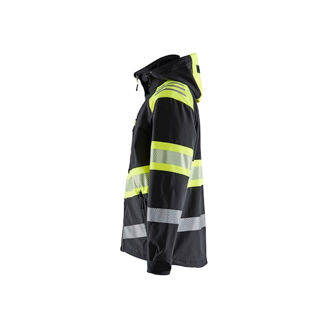 Mynd af BLÅKLÄDER Softshell jakki Hi-Vis