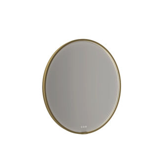 Mynd af Dansani Moon spegill 75cm Gylltur m. lýsingu
