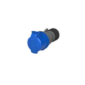 Mynd af CEE Hulsa 230V 3p. IP44 32A