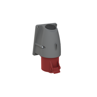 Mynd af CEE Veggtengill 400V IP44 4p. 32A