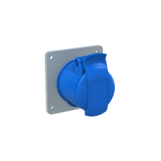 Mynd af CEE Tengill 230V 3p. IP44 16A