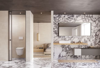 Mynd af GSI WClean smartklósett swirilflush Hvítt glans