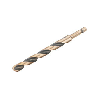 Mynd af Bor stál  9,0mm HEX Black & Gold